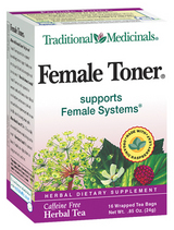 Traditional Medicinals Kosher Female Toner 16 Tea Bags